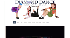 Desktop Screenshot of diamonddanceacademy.net